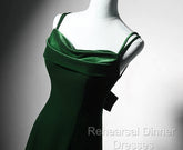 Lovely Low Back Velvet Mermaid Long Semi Formal Prom Dress, Velvet Wedding Party Dress
